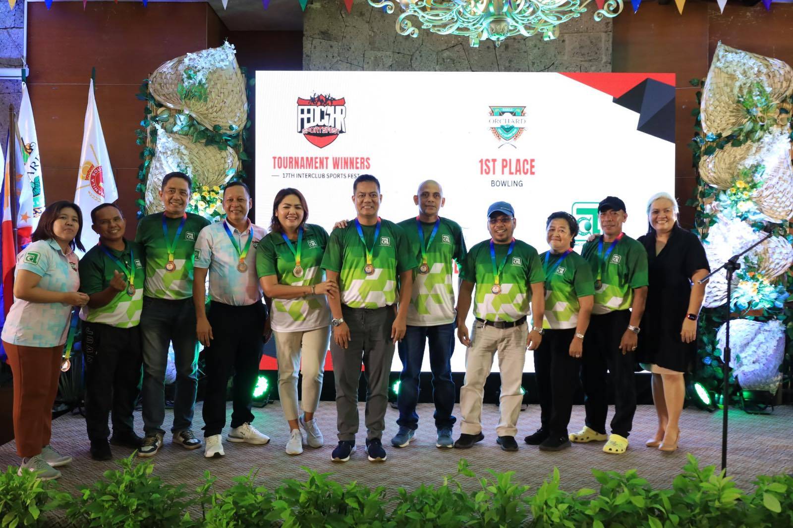 Alabang Country Club Hosts 17th FEDCOHR Interclub Sports Fest Events; Bags 3 Golds 